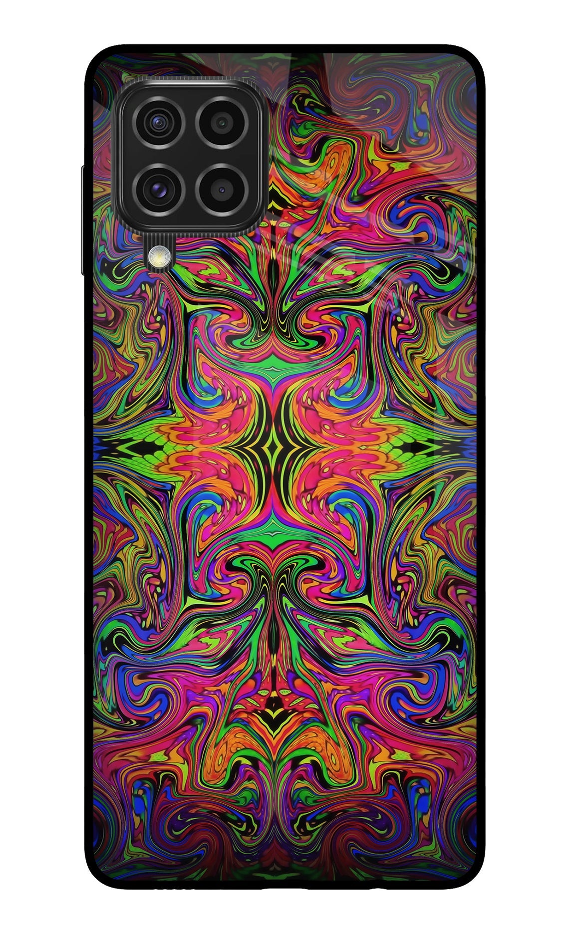 Psychedelic Art Samsung F62 Back Cover