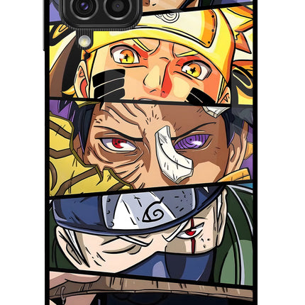 Naruto Character Samsung F62 Glass Case