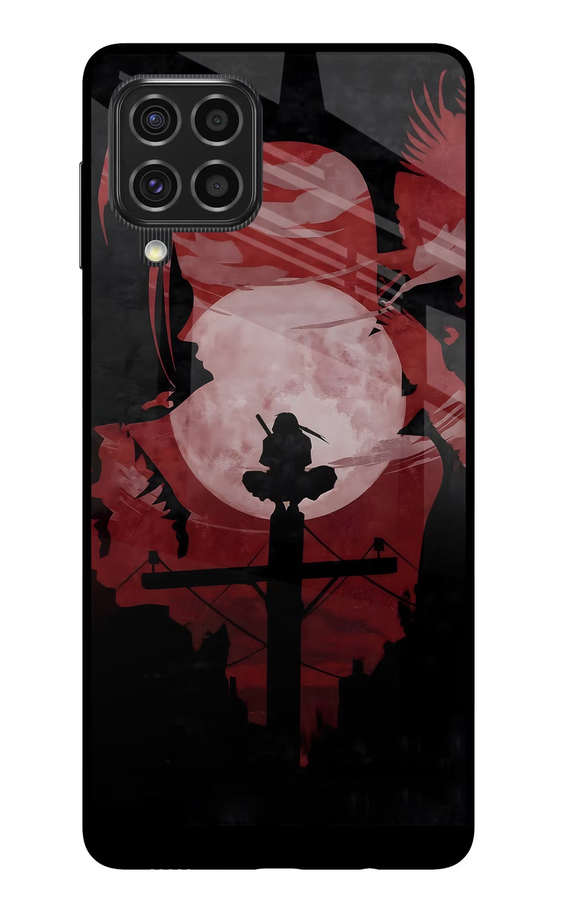 Naruto Anime Samsung F62 Glass Case Back Cover by Casekaro