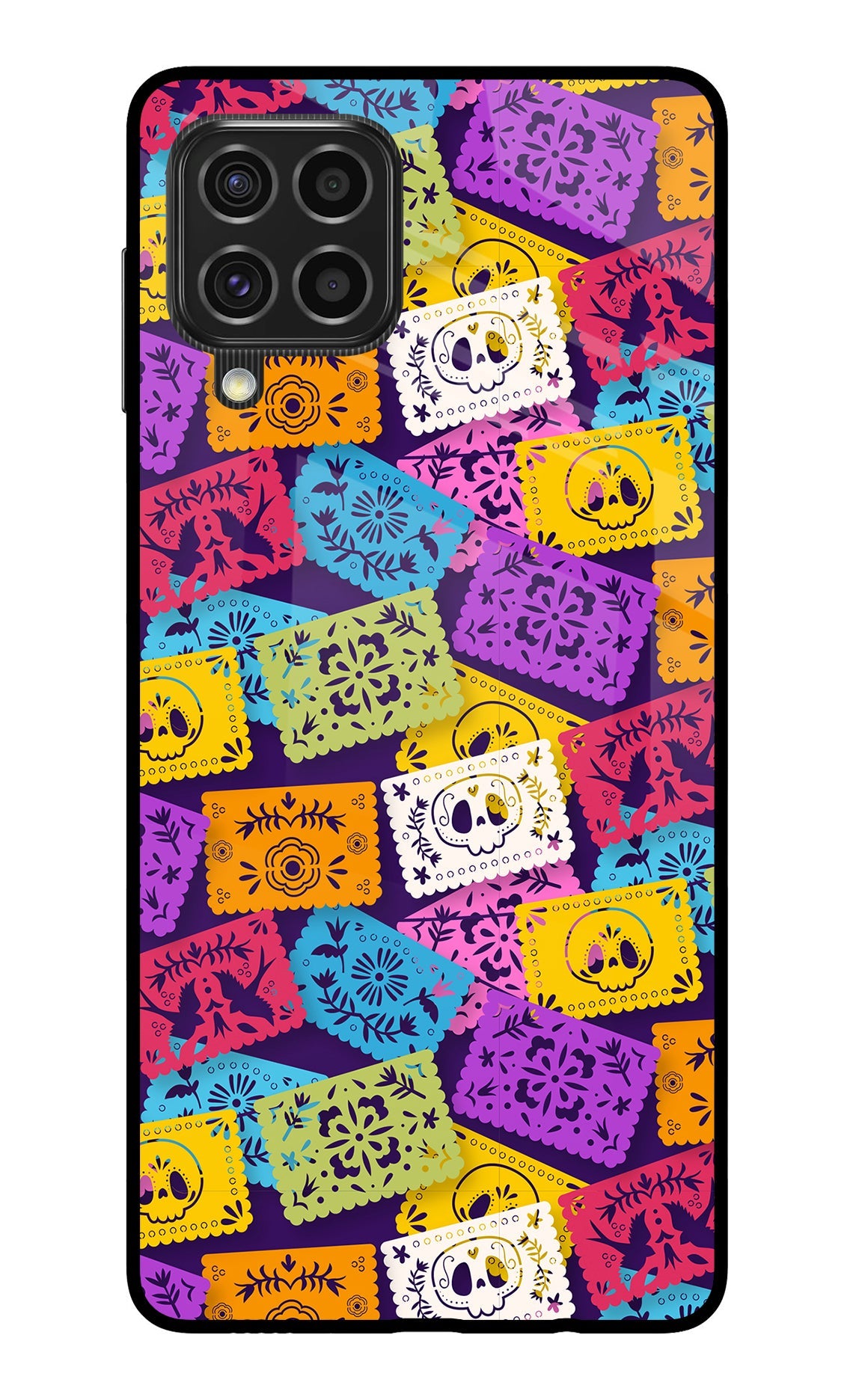 Mexican Pattern Samsung F62 Back Cover