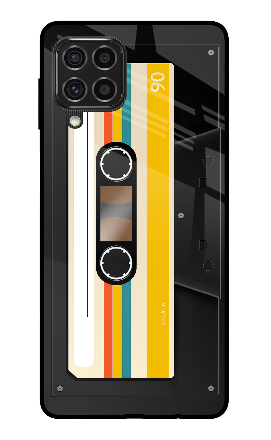 Tape Cassette Samsung F62 Back Cover