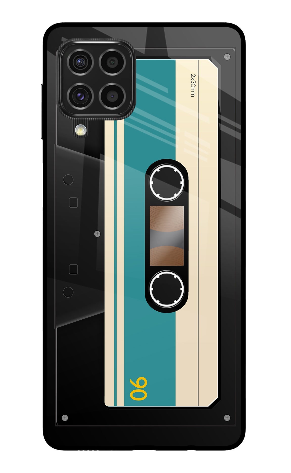 Cassette Samsung F62 Back Cover