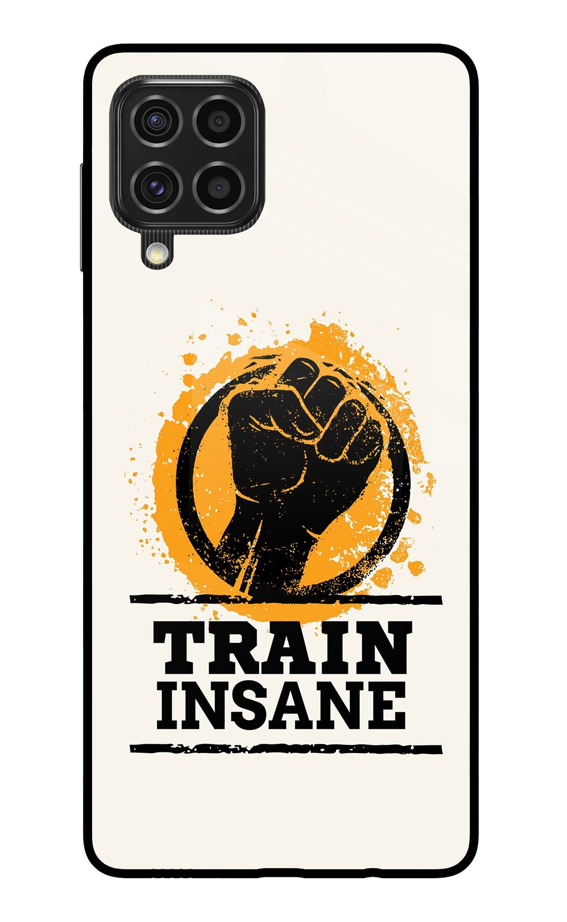 Train Insane Samsung F62 Back Cover