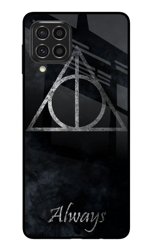 Deathly Hallows Samsung F62 Glass Case