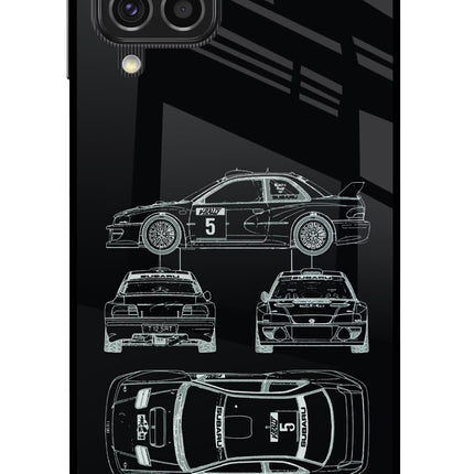 WRC'99 Samsung F62 Glass Case
