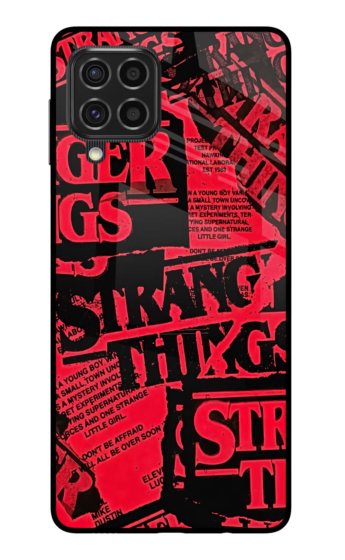Ordinary Things Samsung F62 Glass Case Back Cover by Casekaro