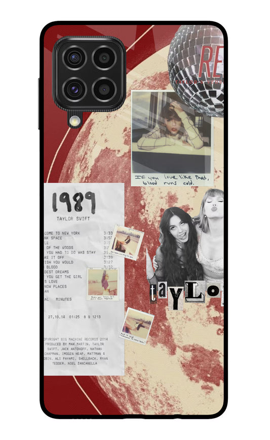 Taylor Swift Samsung F62 Glass Case