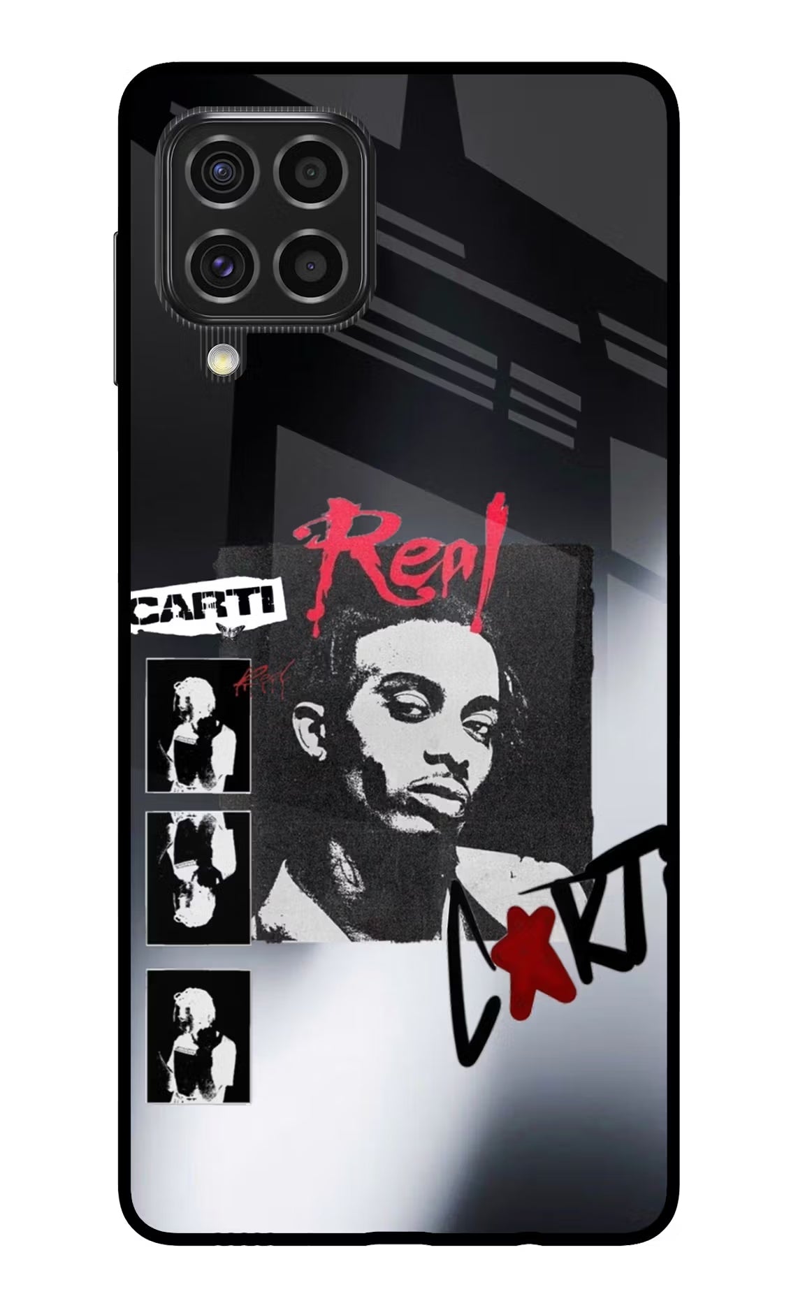 Playboi Carti Samsung F62 Glass Case