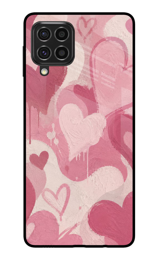 Hearty case Samsung F62 Glass Case