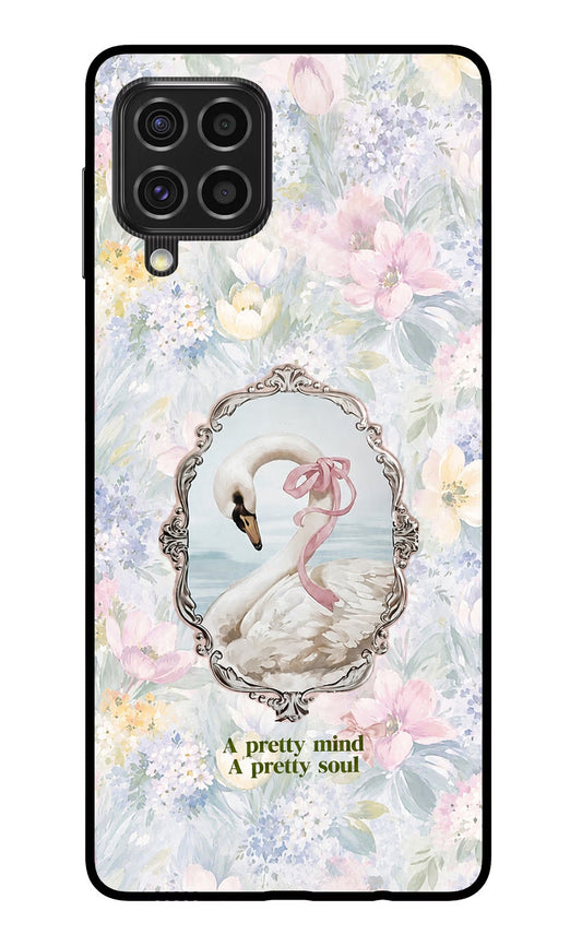 Pretty Mind Pretty Soul Samsung F62 Glass Case