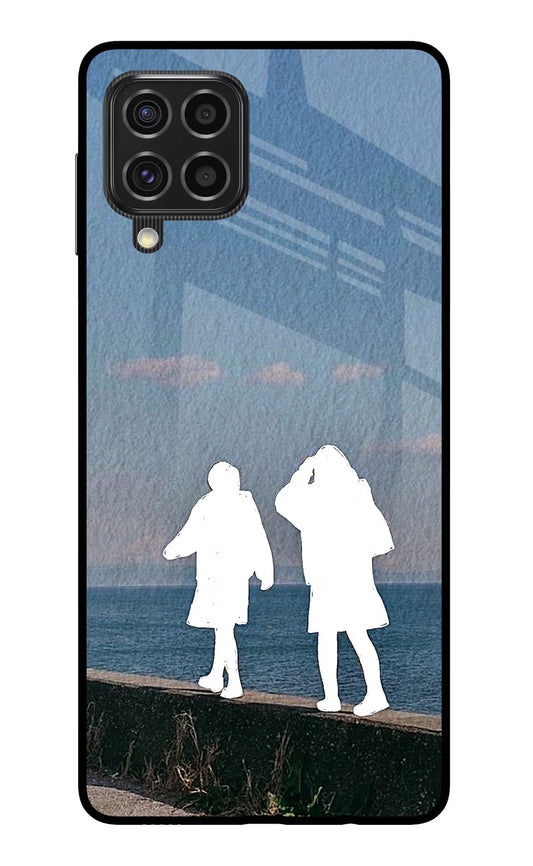 Coastal Dream Samsung F62 Glass Case