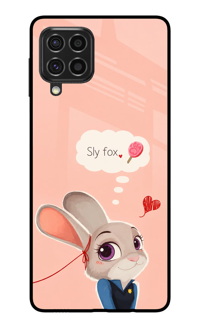 Judy Charm Samsung F62 Glass Case