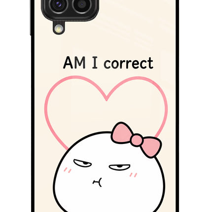 Always Right Samsung F62 Glass Case
