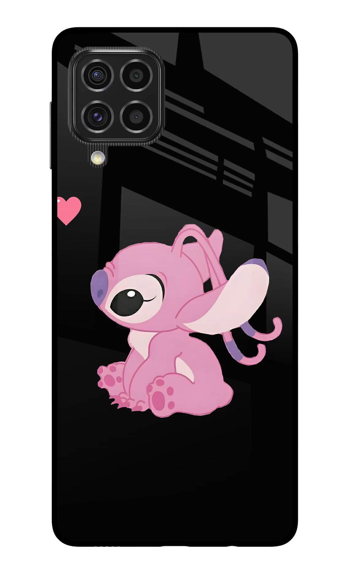 Angel Crush Samsung F62 Glass Case