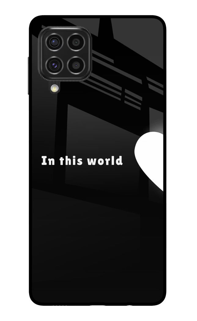 This World Samsung F62 Glass Case