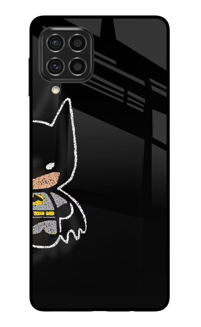 Bat Kitty Samsung F62 Glass Case