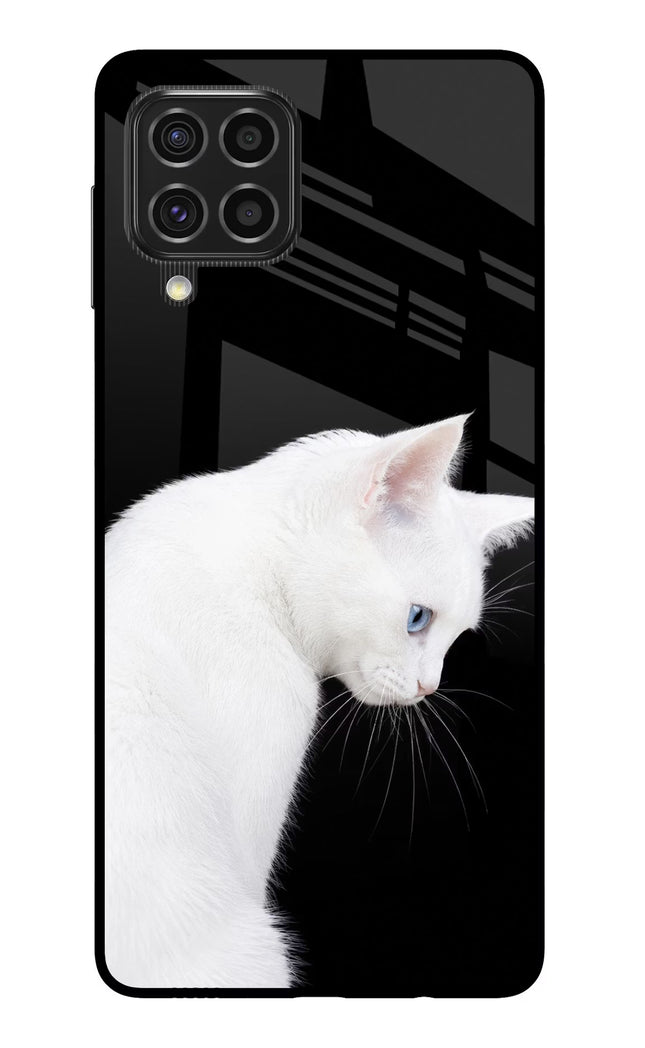Snow Gaze Samsung F62 Glass Case