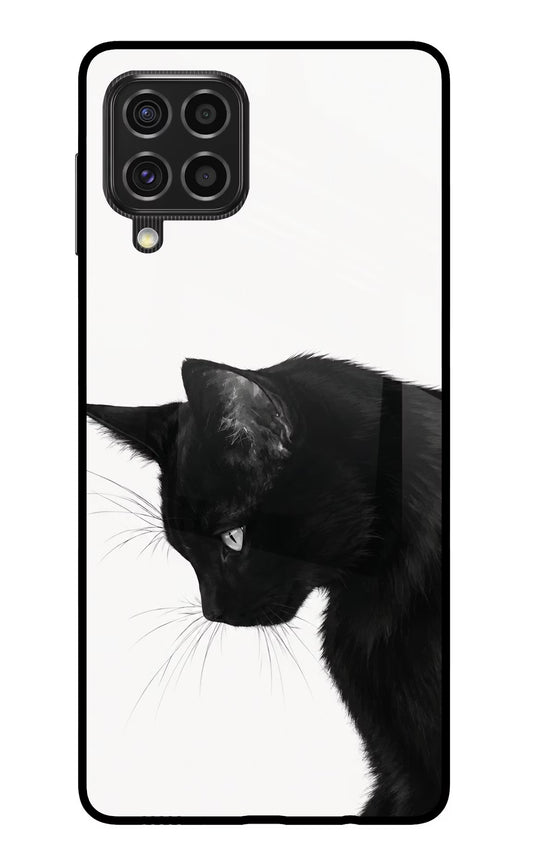 Shadow Gaze Samsung F62 Glass Case