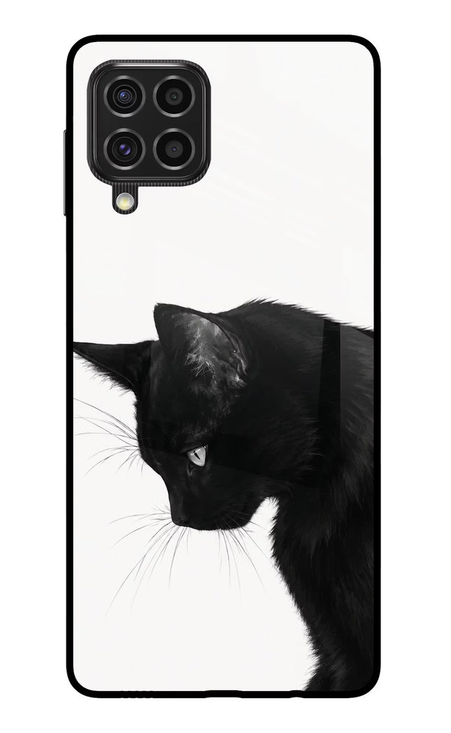 Shadow Gaze Samsung F62 Glass Case