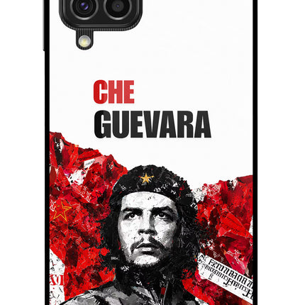 Che Guevara Revolution Samsung F62 Glass Case