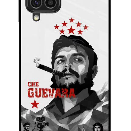 Che Guevara Iconic Samsung F62 Glass Case
