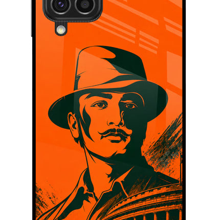 Bhagat Singh Legacy Samsung F62 Glass Case