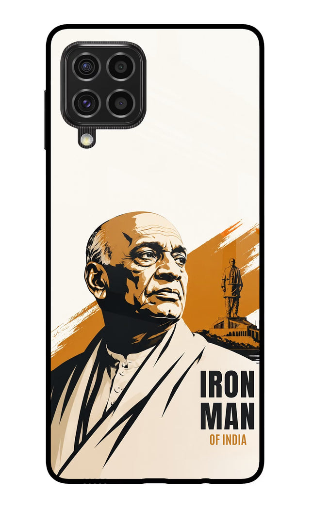 Sardar Patel Iron Will Samsung F62 Glass Case