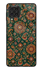 Green Pataka Samsung F62 Glass Case