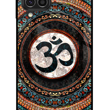 Om Culture Samsung F62 Glass Case