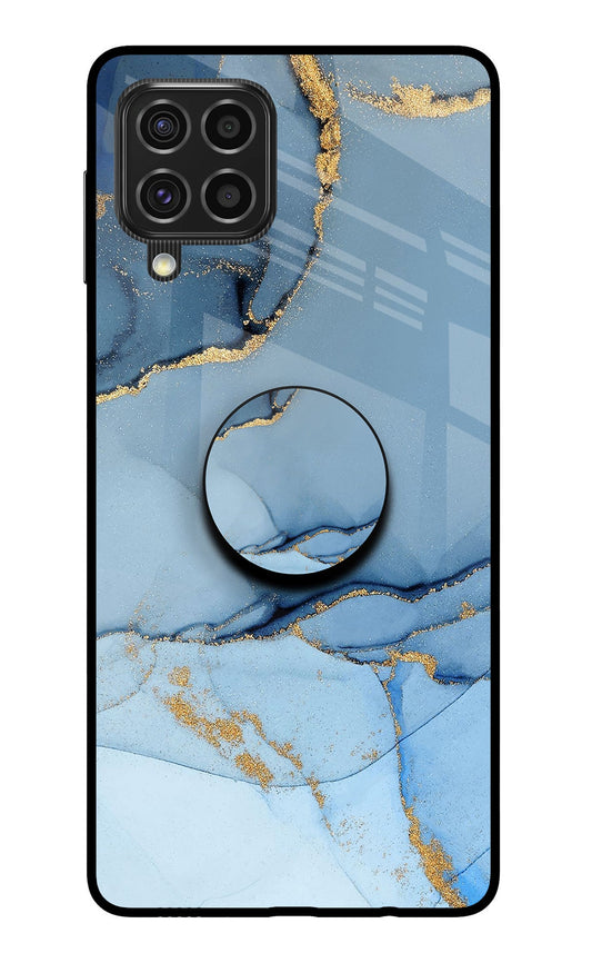 Blue Marble Samsung F62 Glass Case