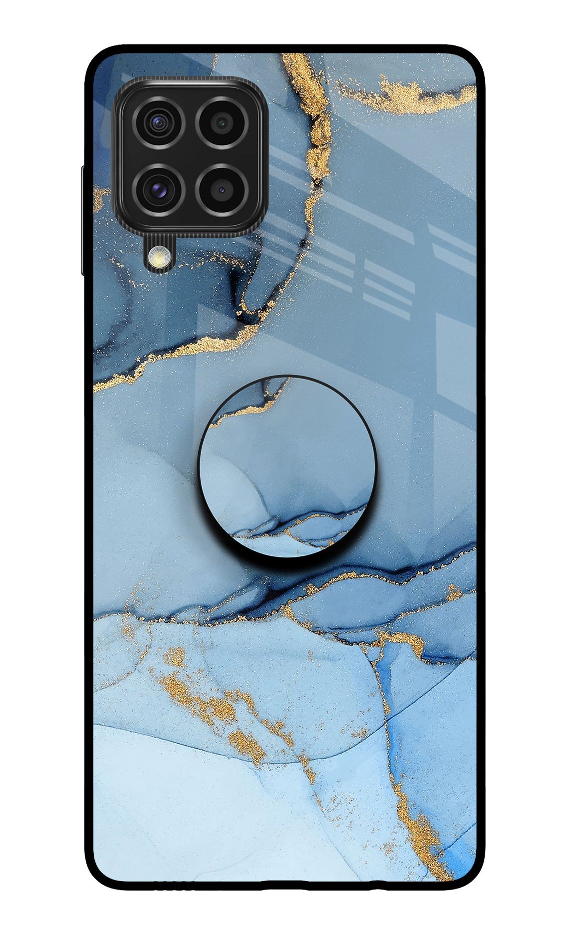 Blue Marble Samsung F62 Pop Case