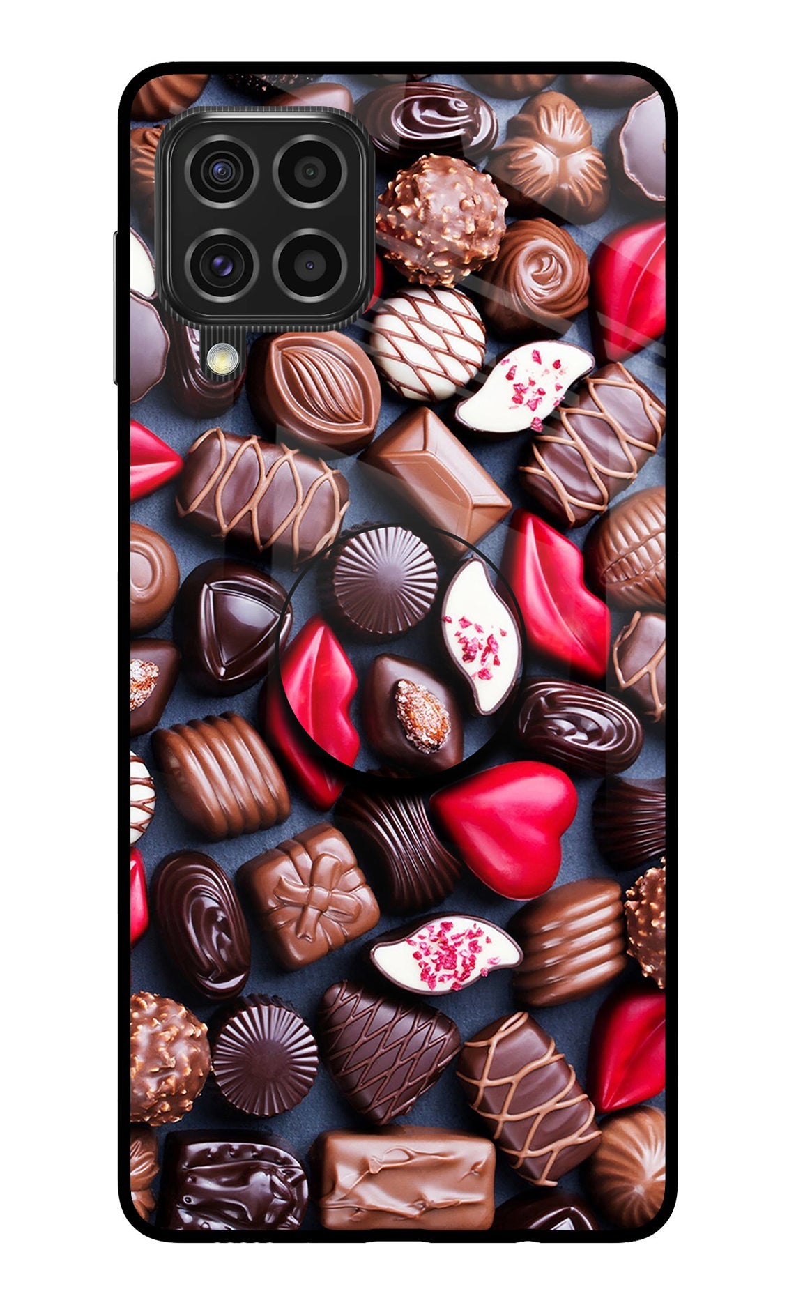 Chocolates Samsung F62 Pop Case