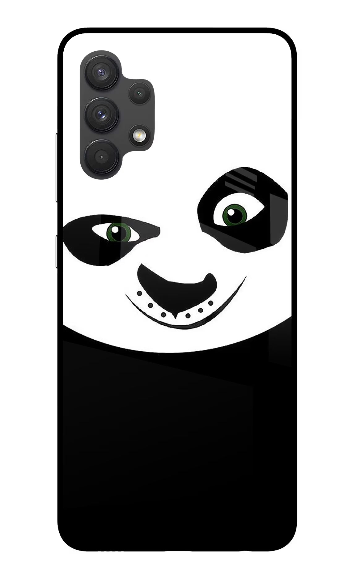 Panda Samsung A32 4G Glass Case Back Cover by Casekaro