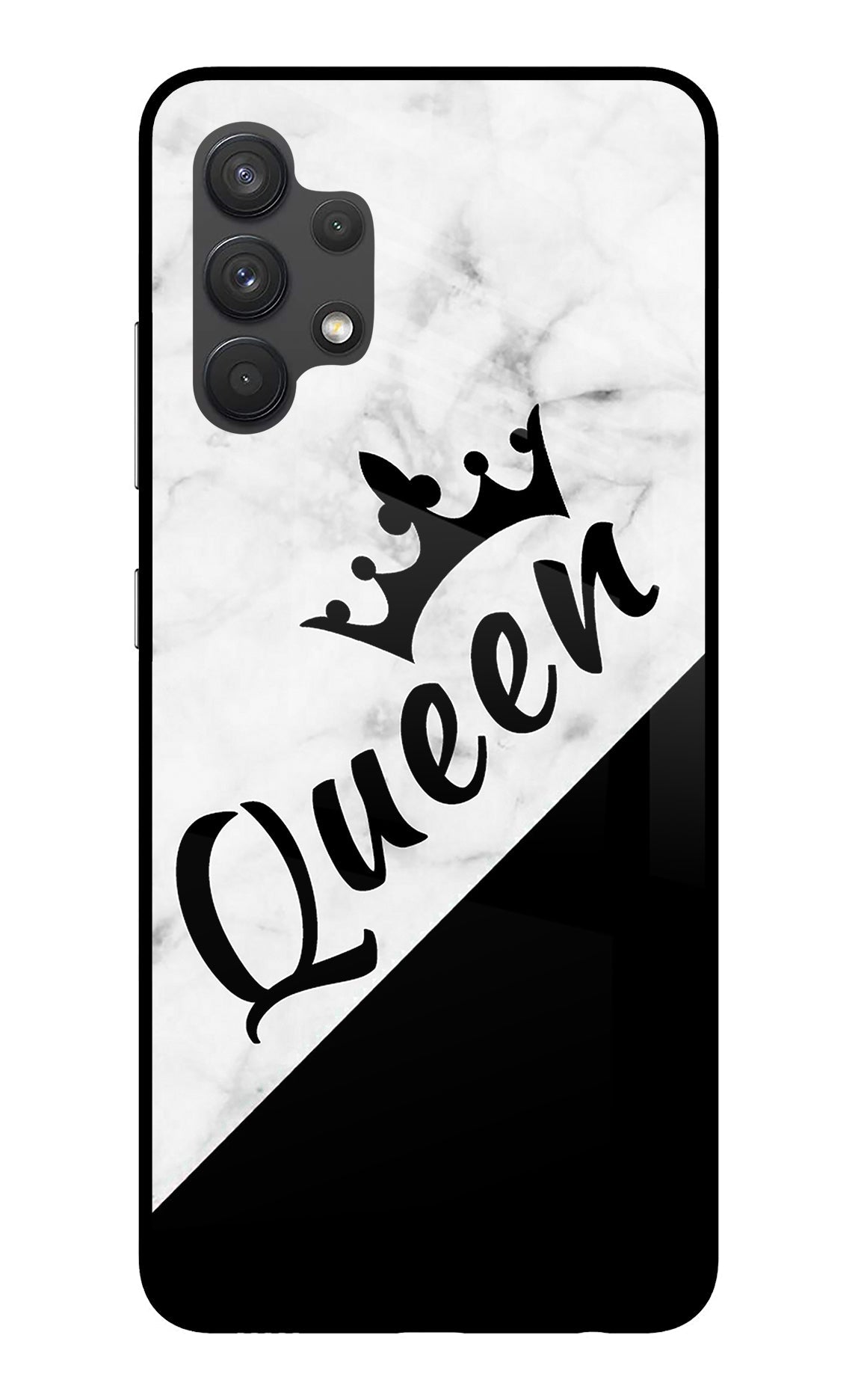 Queen Samsung A32 4G Glass Case