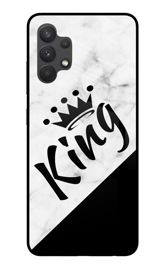 King Samsung A32 4G Glass Case