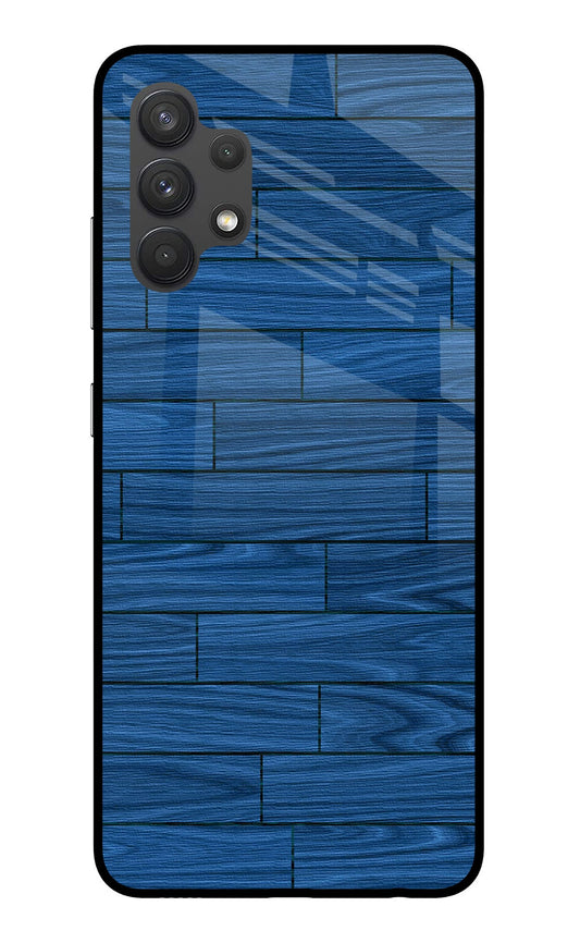 Wooden Texture Samsung A32 4G Glass Case
