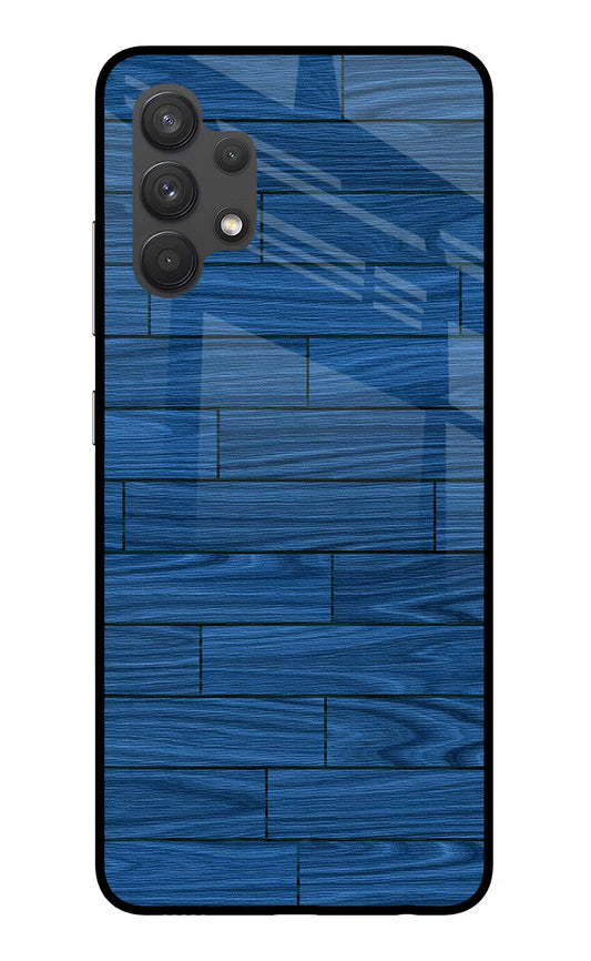 Wooden Texture Samsung A32 4G Glass Case