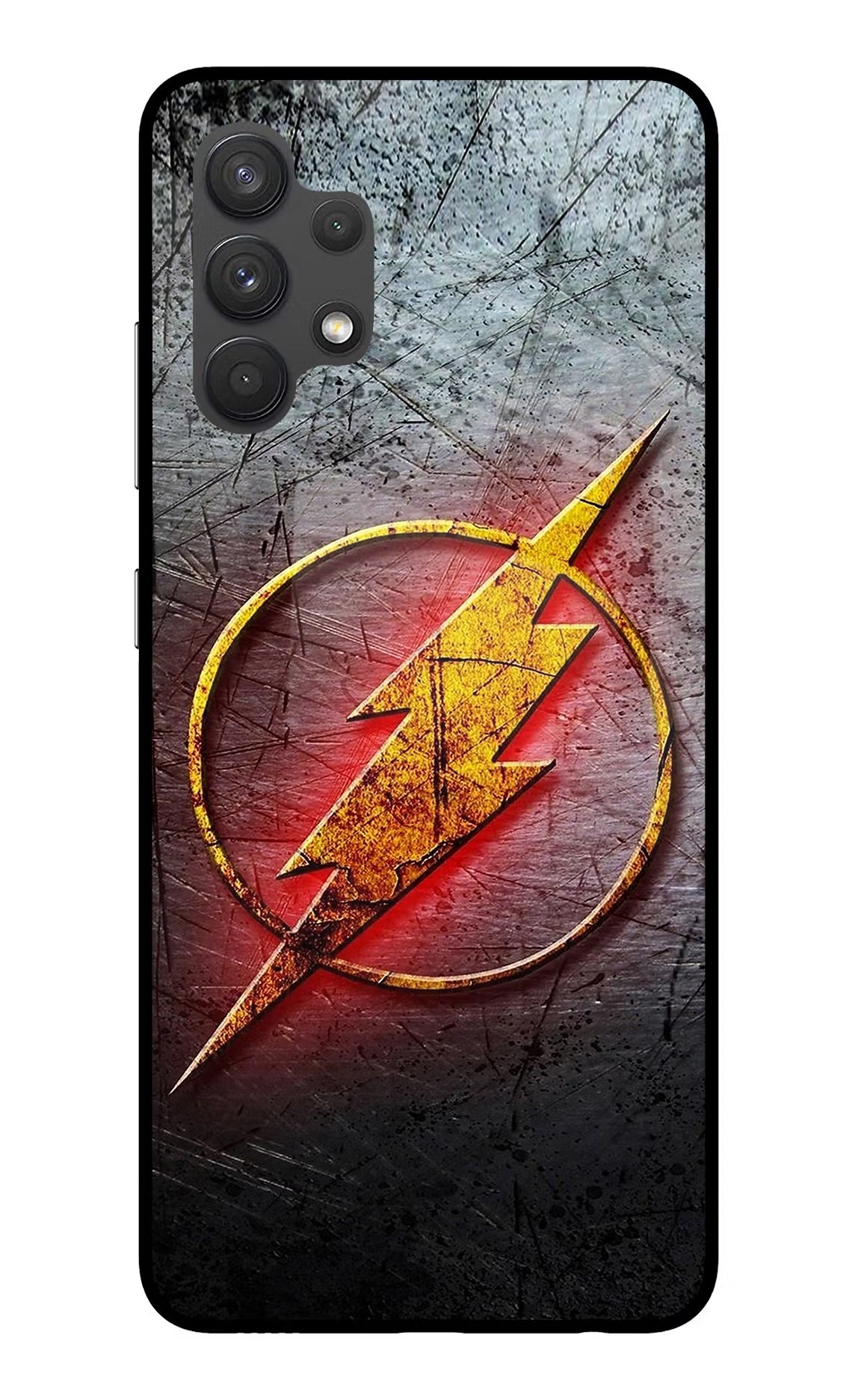 Flash Samsung A32 4G Glass Case Back Cover by Casekaro