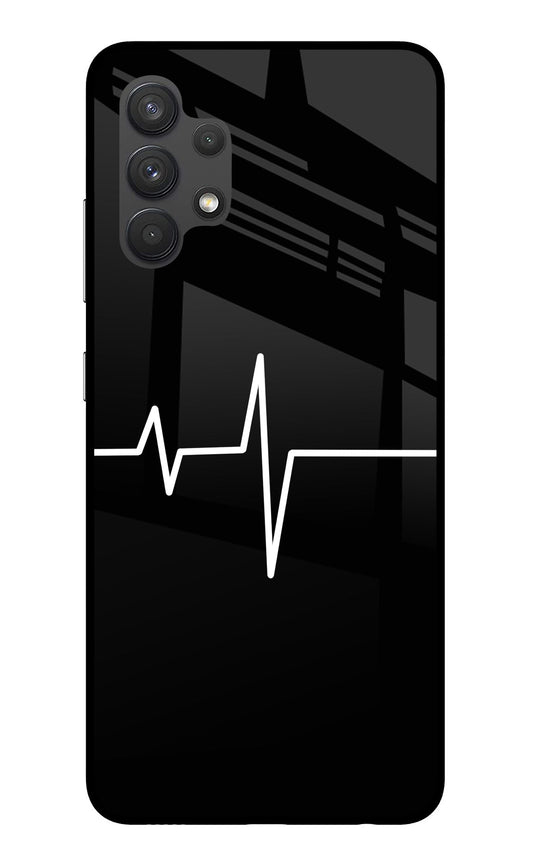 Heart Beats Samsung A32 4G Glass Case