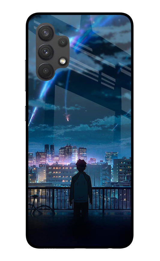 Anime Samsung A32 4G Glass Case