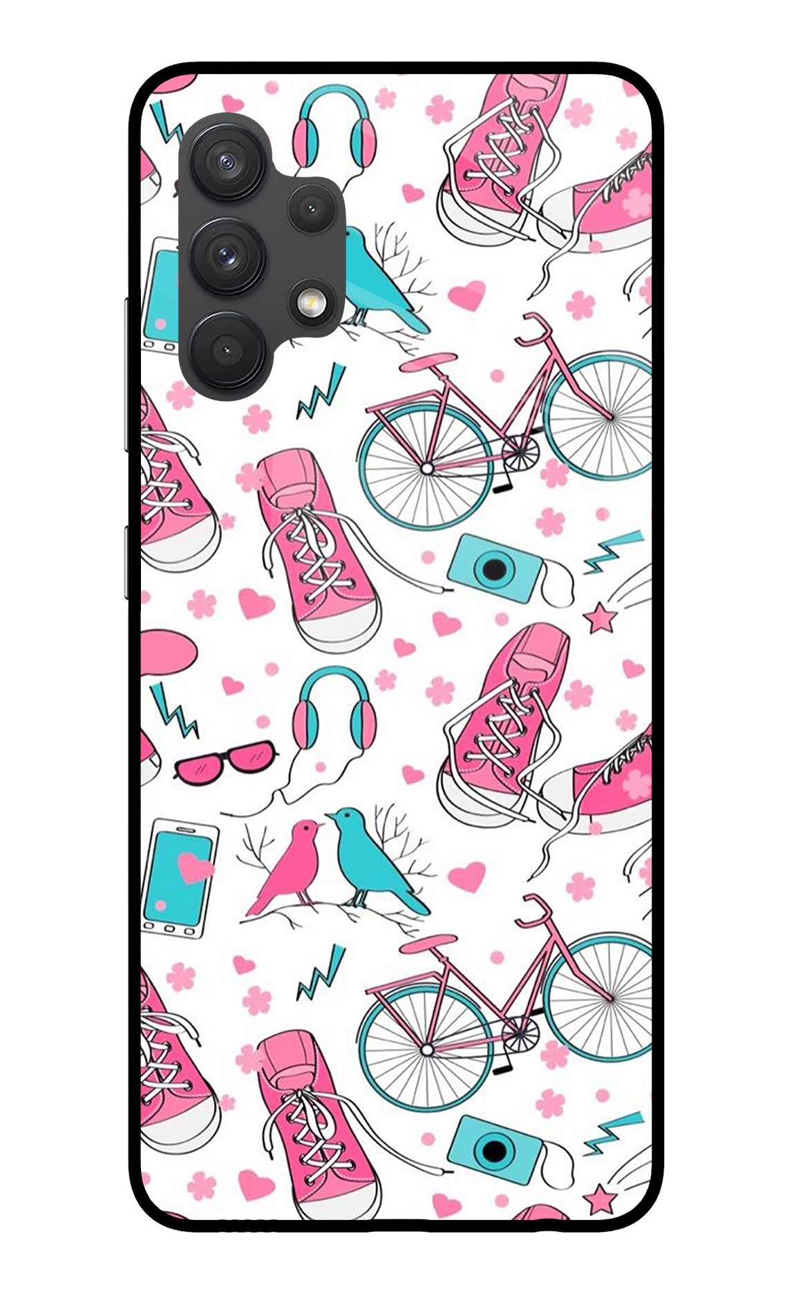 Artwork Samsung A32 4G Glass Case