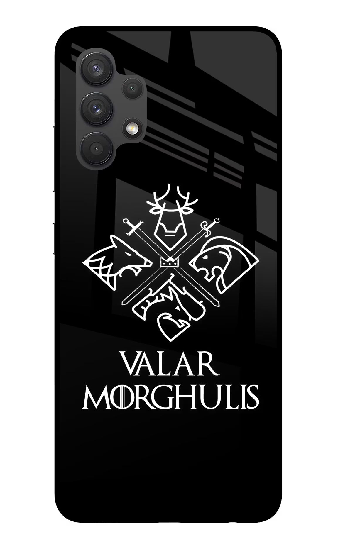Valar Morghulis | Game Of Thrones Samsung A32 4G Glass Case Back Cover by Casekaro