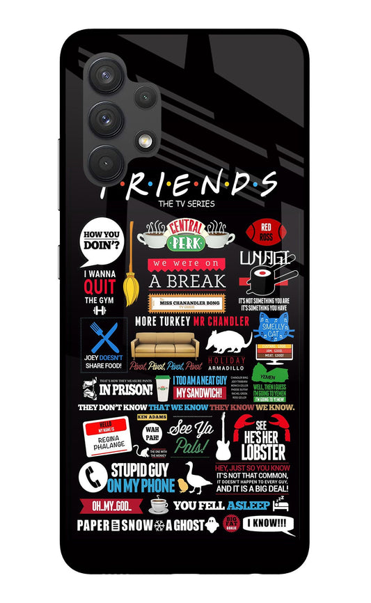 FRIENDS Samsung A32 4G Glass Case