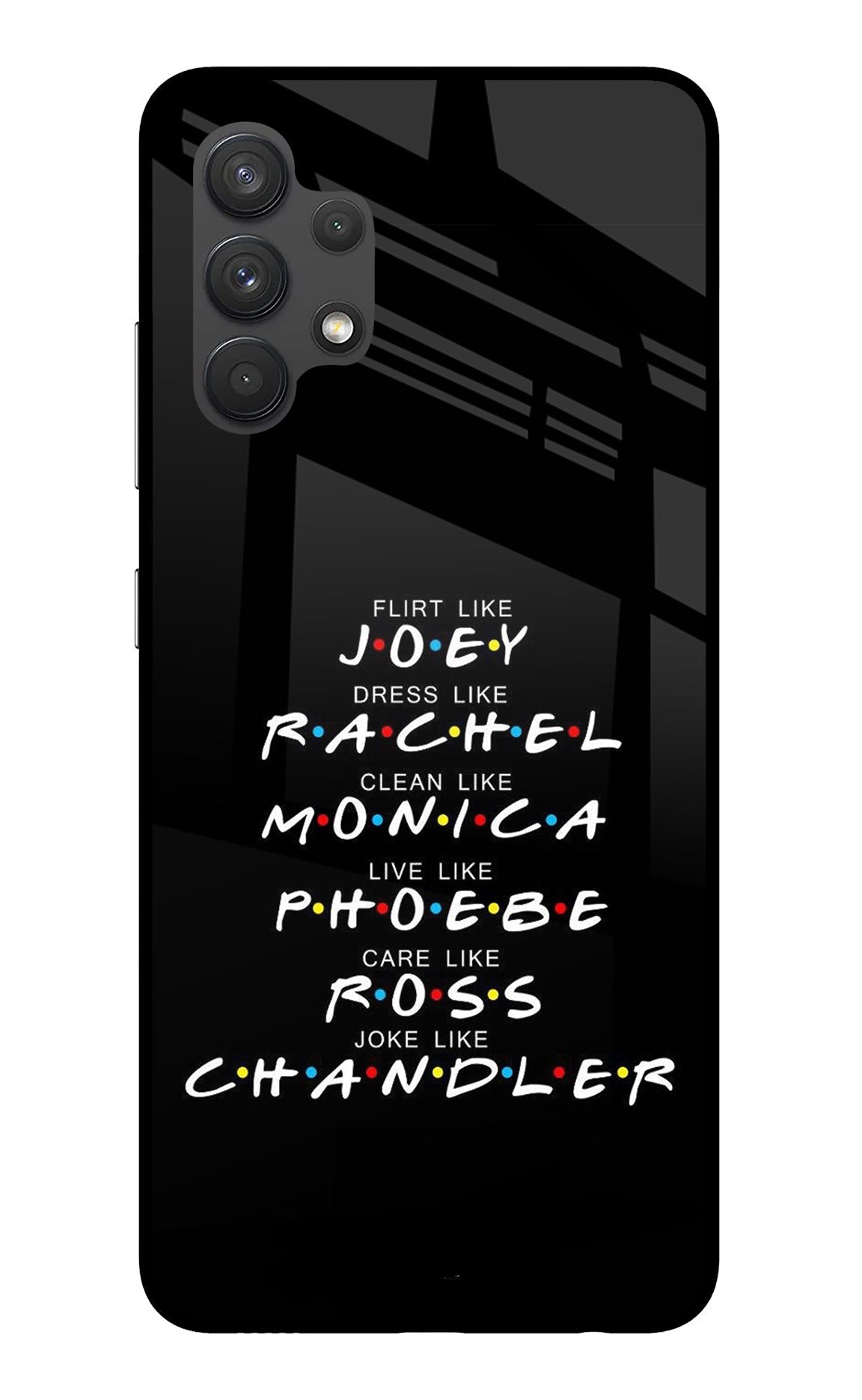 FRIENDS Character Samsung A32 4G Back Cover