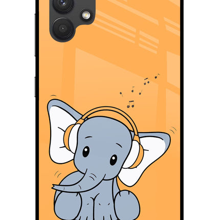 High On Music Samsung A32 4G Glass Case