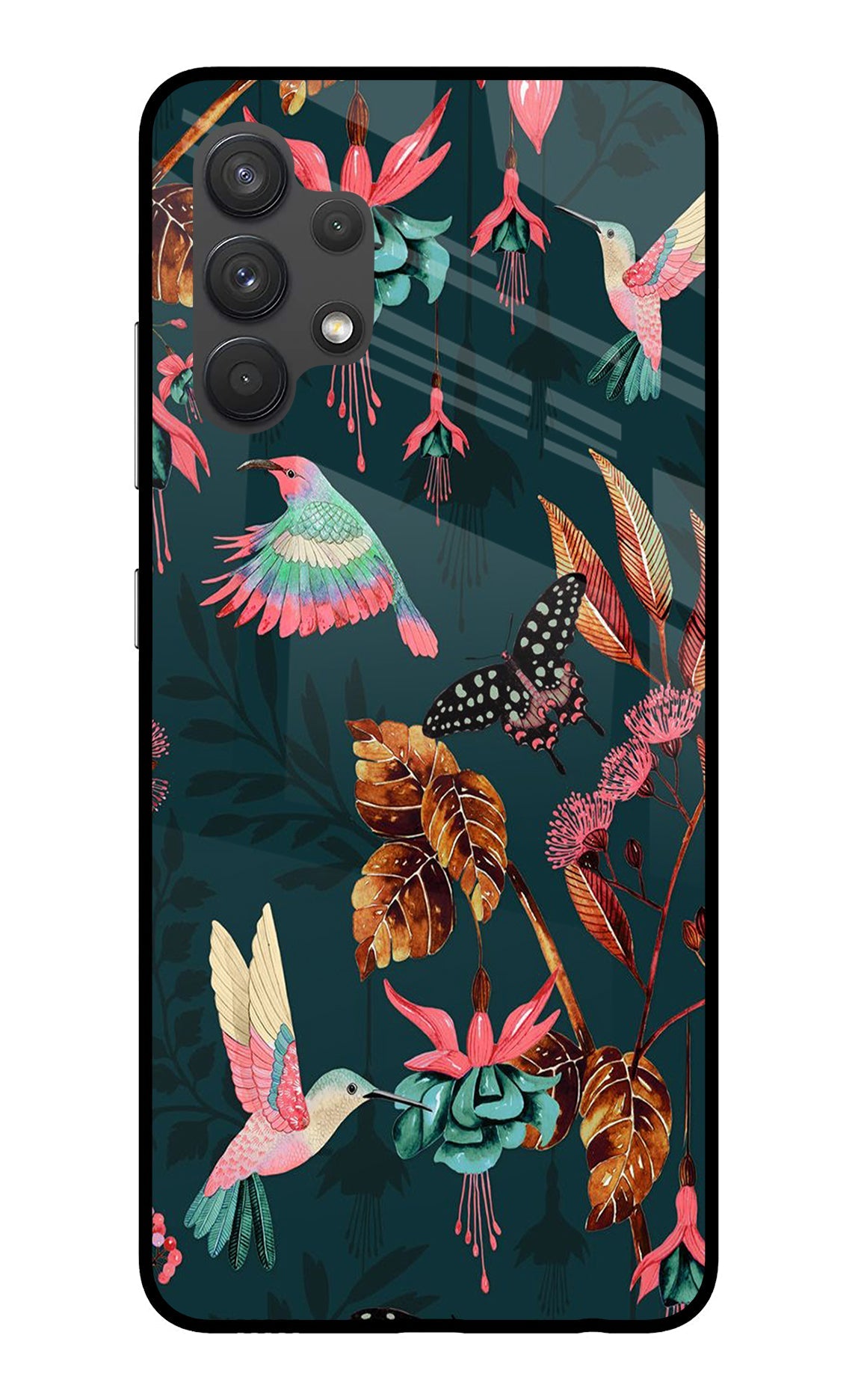 Birds Samsung A32 4G Glass Case