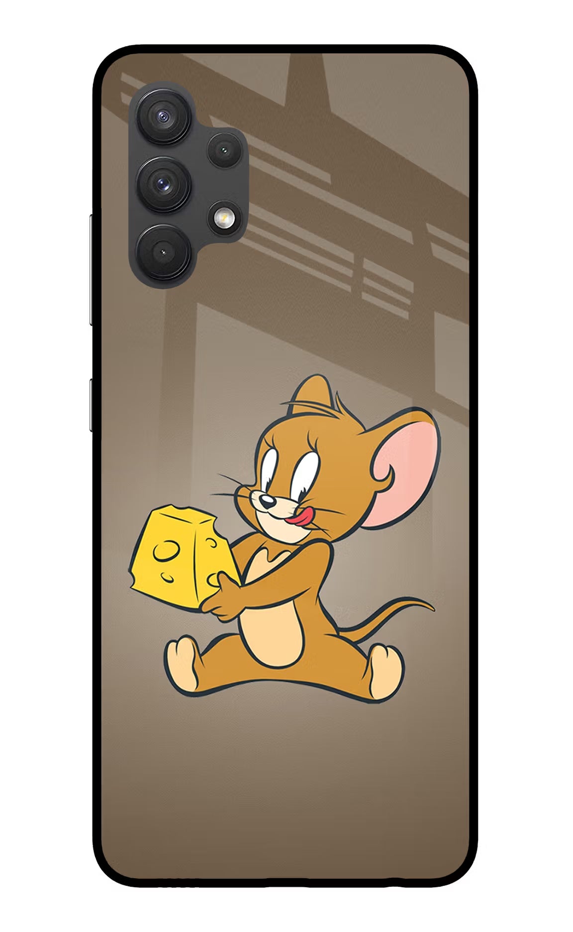 Jerry Samsung A32 4G Glass Case Back Cover by Casekaro