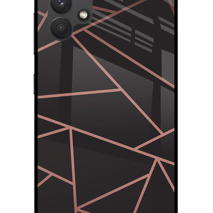 Geometric Pattern Samsung A32 4G Glass Case
