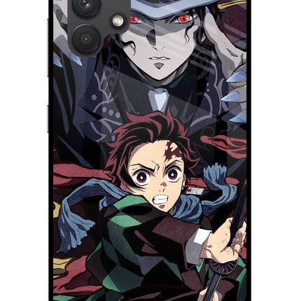 Demon Slayer Samsung A32 4G Glass Case
