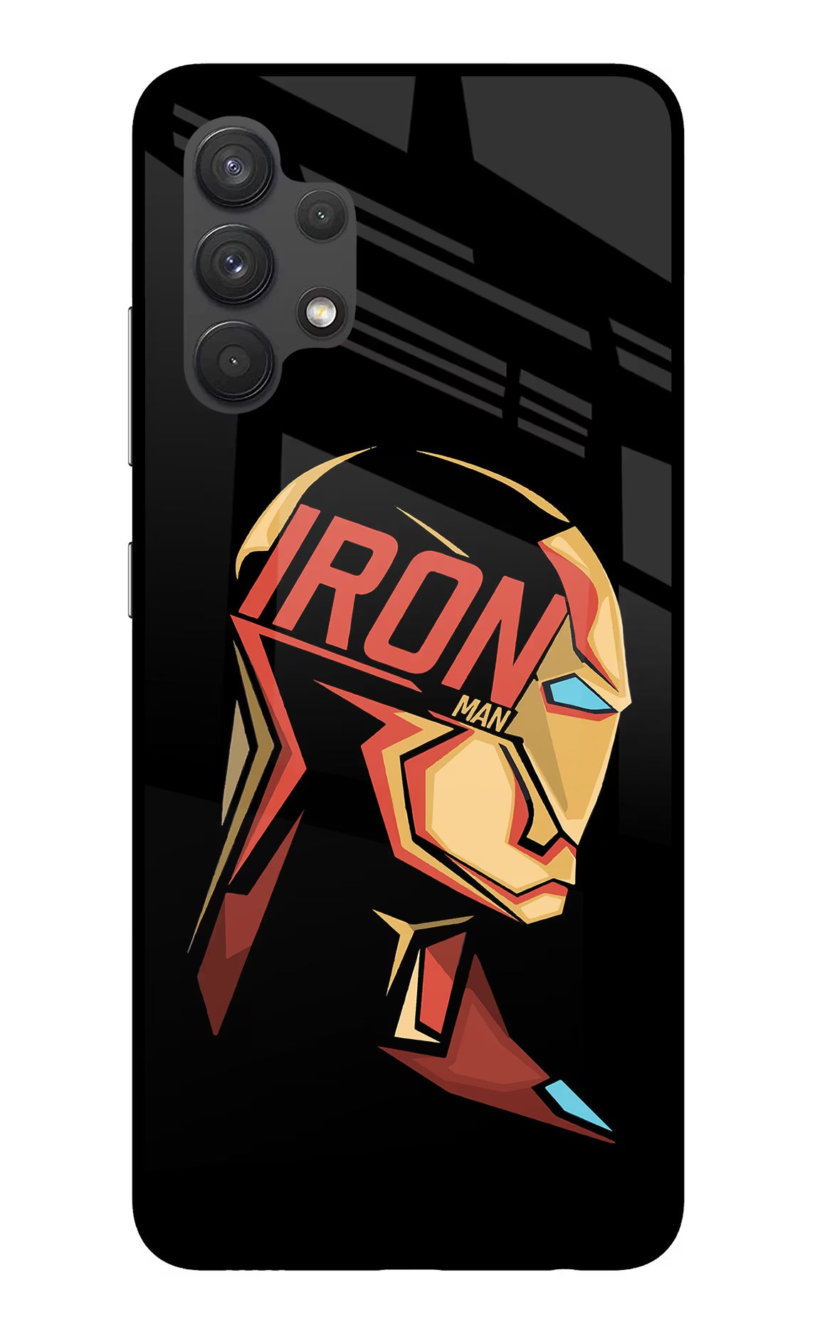 IronMan Samsung A32 4G Glass Case Back Cover by Casekaro